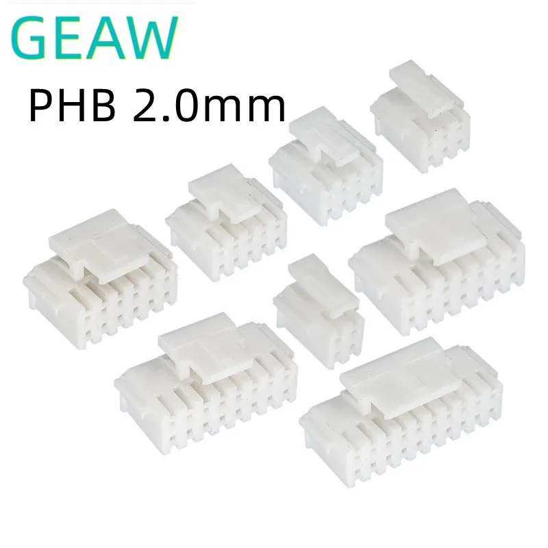 Micro Mini PHB 2.0mm 2x2p 2x3p 2x4p 2x5p 2x6p Pin Female Housing Connector PHSD Connector Housing Shell