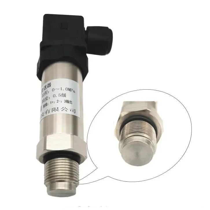 Diaphragm pressure sensor sanitary anti-clogging high precision 4-20mA transmitter with digital display clamp in mud