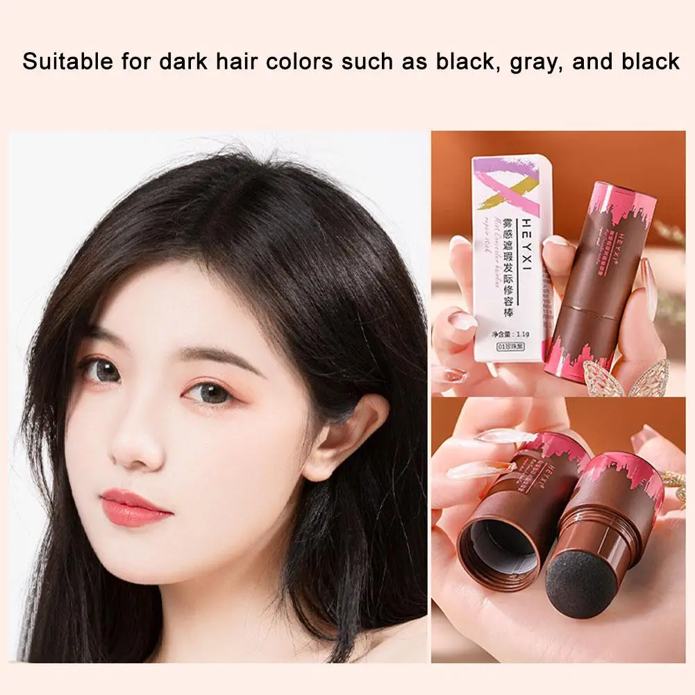 Hairline Pen Eyebrow Coloring Powder Hair Filling Hair Brown Pen Brown Line Brown Hairline Stick Coloring Powder Hair Black G7S5