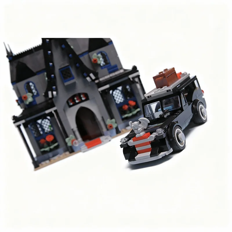 149pcs MOC Wednesday Shooting Brake Model Building Toy Blocks Architecture Assemble DIY Creative Education Christmas Gifts Idea