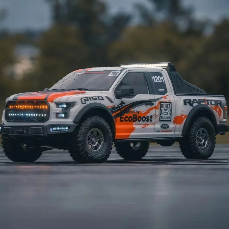 

Remote Pickup Truck Rc New 1/8 Simulation Ford Raptor F150 Rtr Electric Climbing Car Km Raytheon Differential Lock