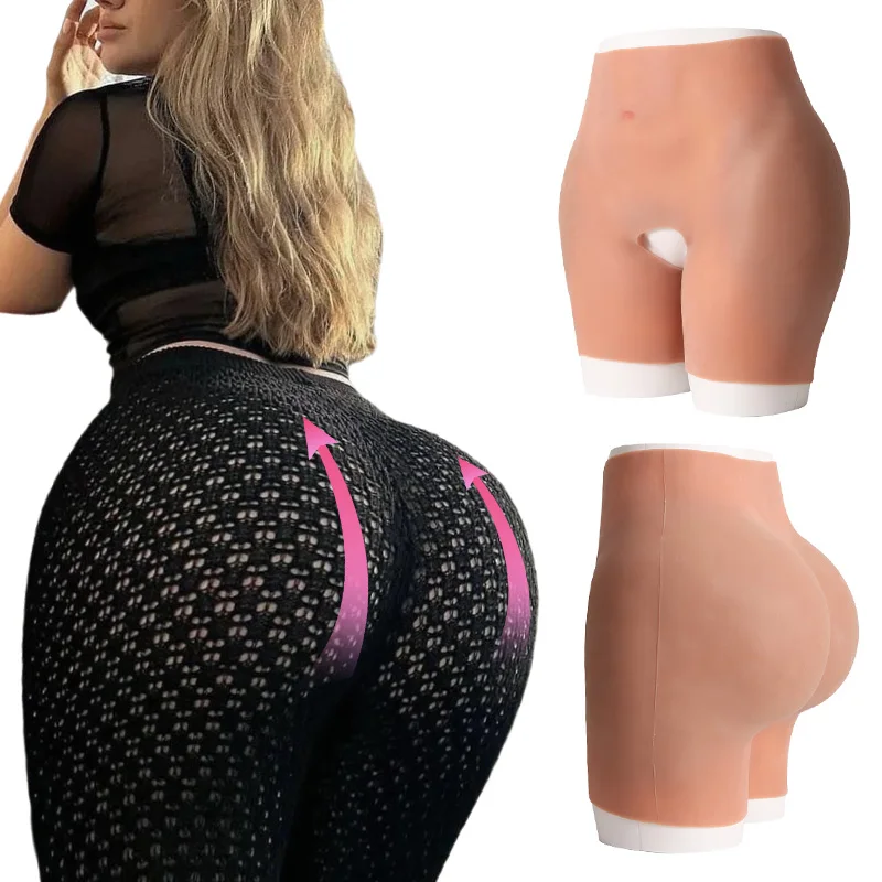 Africa Women Butt and Hips Lady Large Fesse En Silicone Butt Shaper Padded Silicone Panty Butt Lift