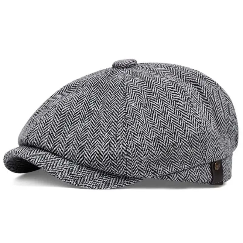 Classic Blinders Caps for Men Peaky Hat Newspaper Hat Shelby Same Style Beret Men's Sunshade Hat Suit Accessories Men's Gifts view 4
