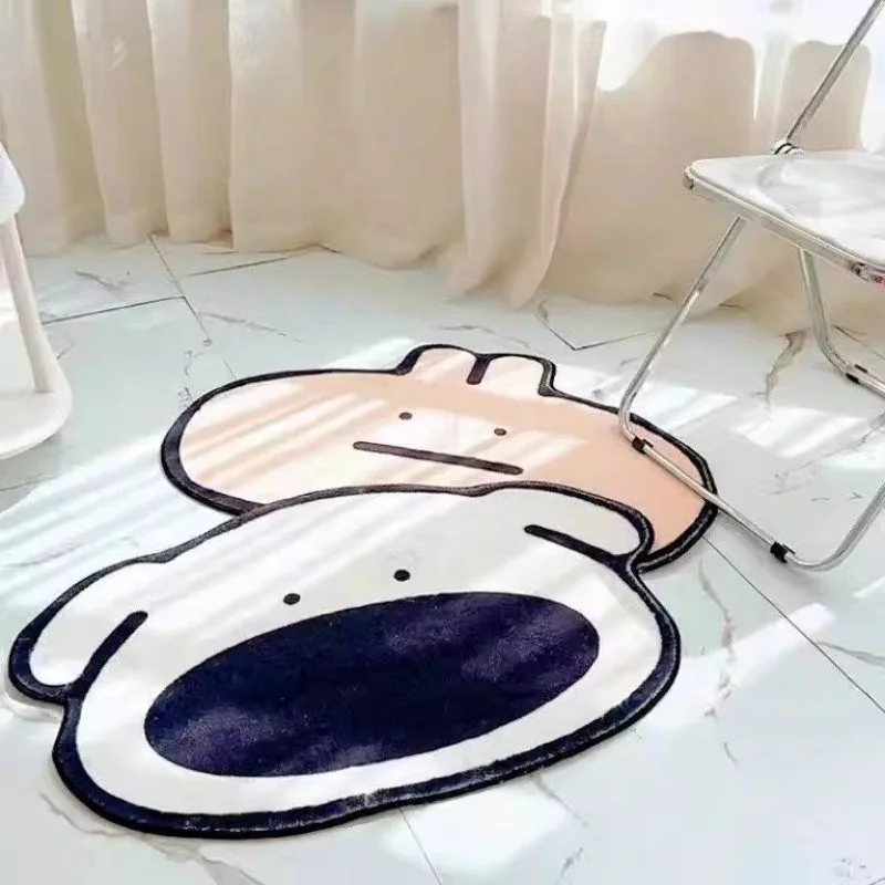 VIKAMA Ins Love Plüschteppich, saugfähig, weiche Badezimmermatte, Toiletten-Eingangstürmatte, Wohnzimmer-Schlafzimmerteppich, Heimdekoration – Detail 15