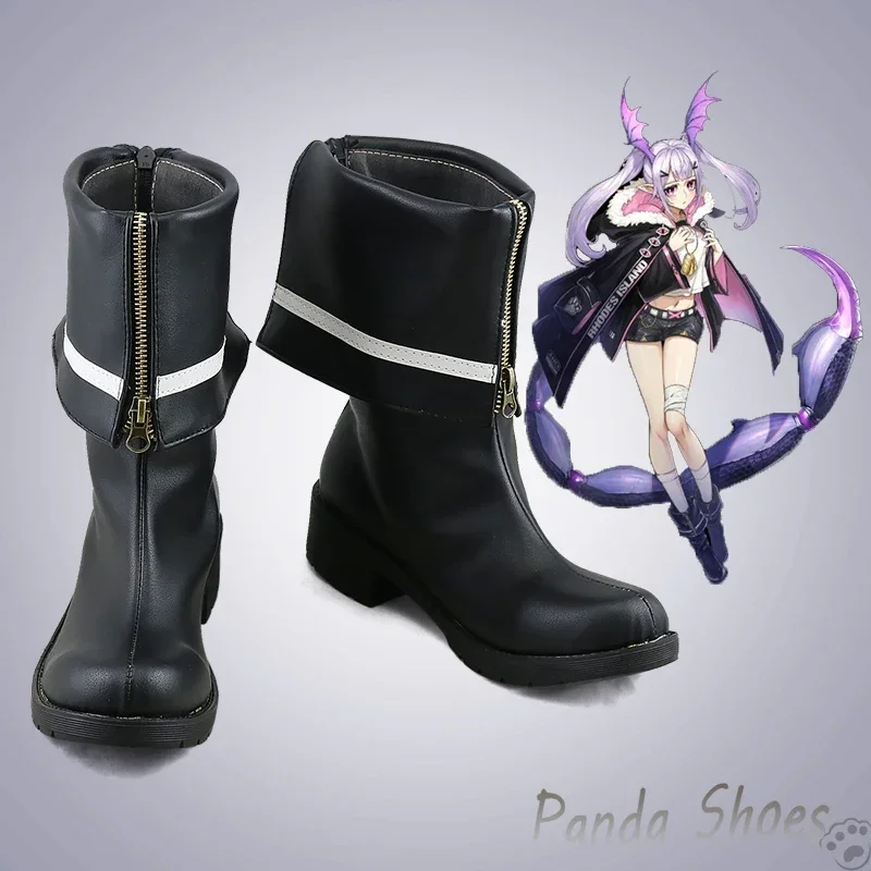 

Manticore Game Arknights Обувь для косплея Аниме Cos Comic Косплей Костюм Опора Обувь для Con Halloween Party