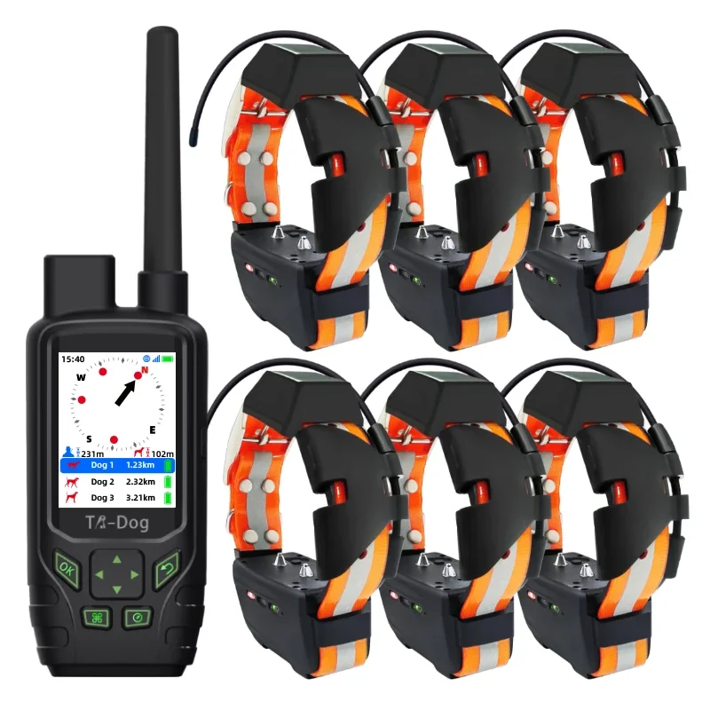 Hot Selling Professional Hunters Long Distance Hunting Dog GPS Tracking Training Collar Alpha Tracker