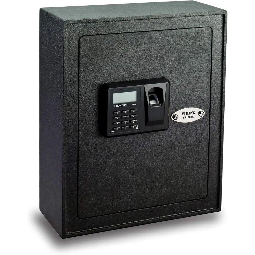 헤비 듀티 생체 인식 지문 벽걸이 권총 금고 모델 VS-12BL