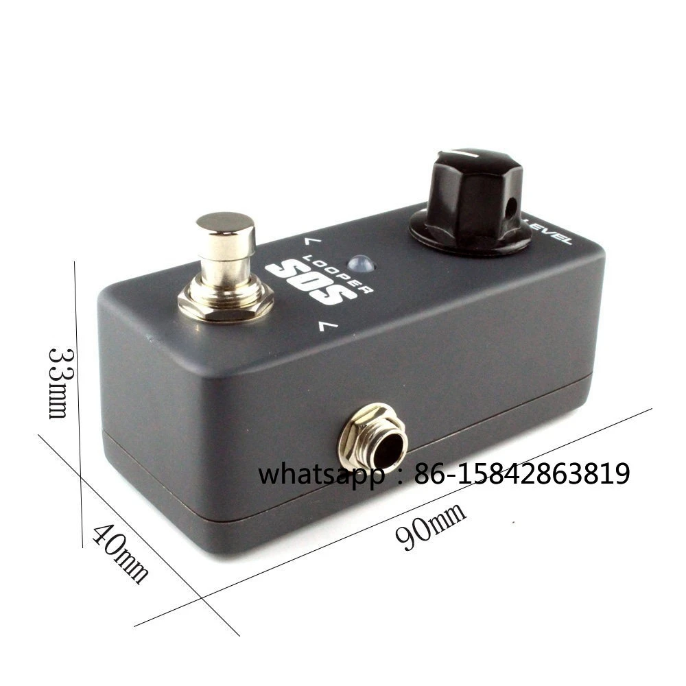 Gift-giving Phrases, Loop Recording, Monolithic Effect Device LOOP Mini Looper, Power Supply, Short Line