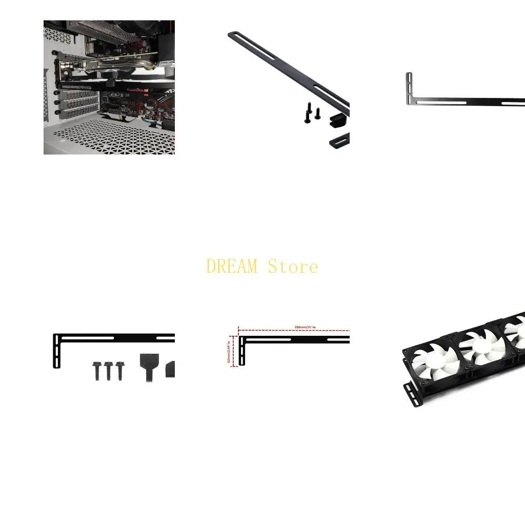 Vertical Graphics Card GPU Support Video Card Sag Holder Bracket L-shape Best Sale
