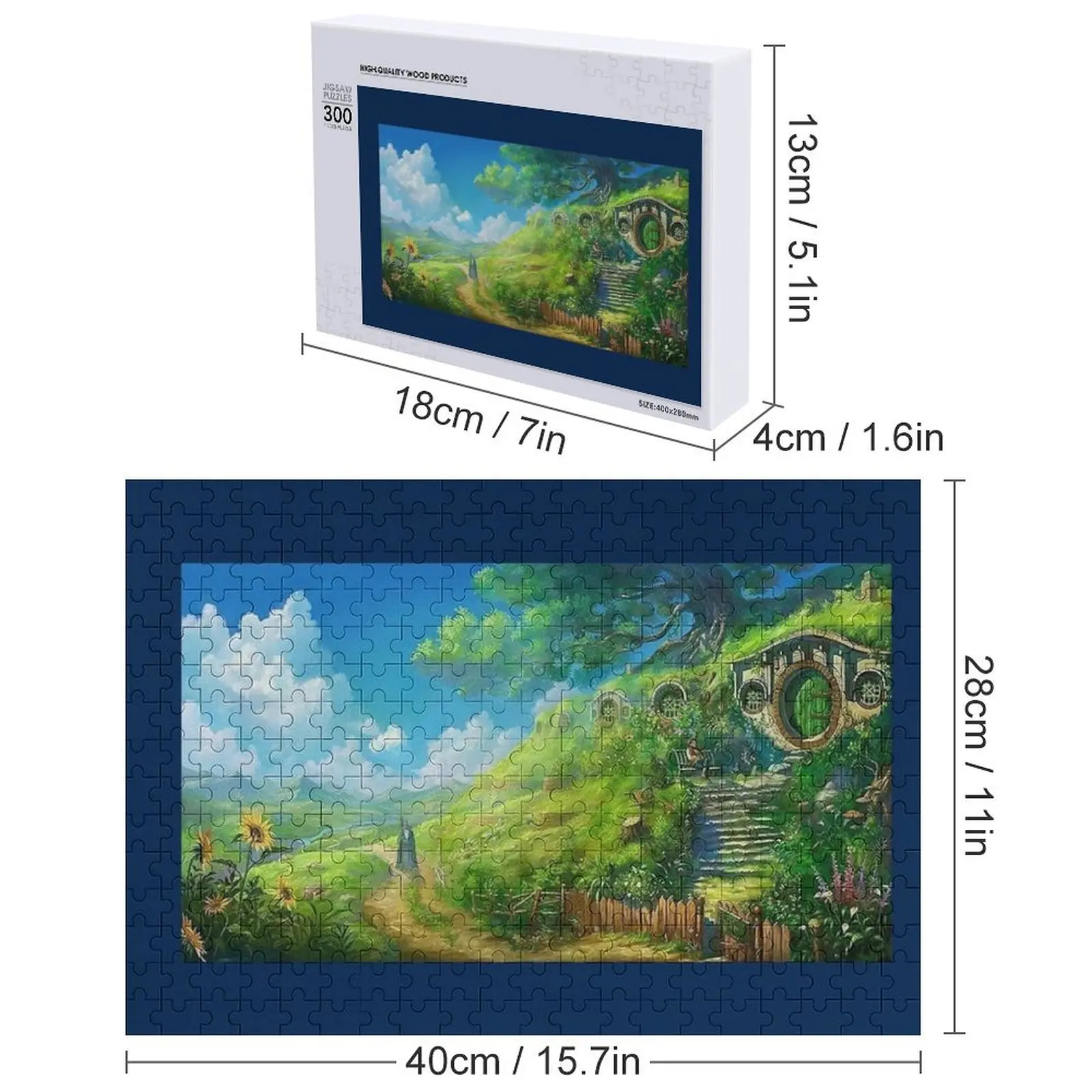 샤이어 직소 퍼즐 맞춤형 맞춤형 선물 사진 퍼즐