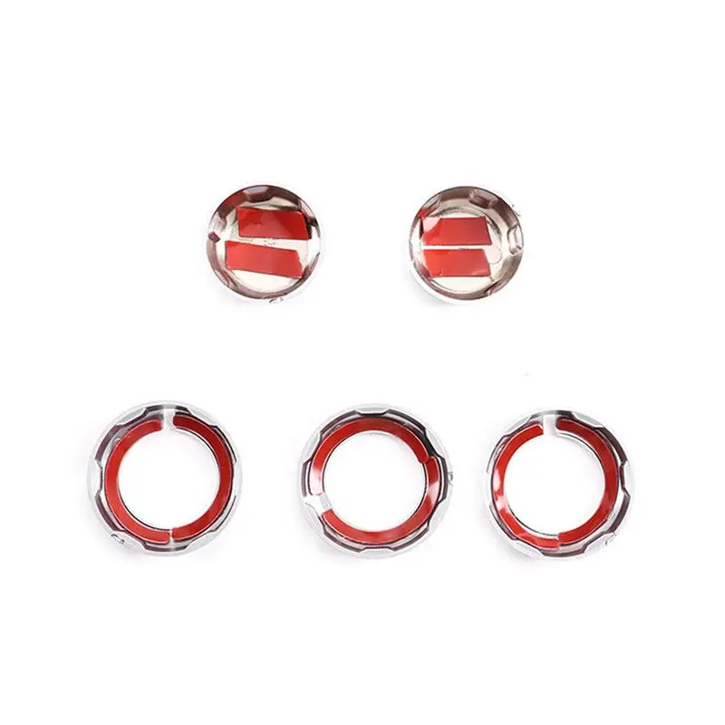 

For Land Rover Freelander 2 2007 2008 2009 2010 2011 2012 ABS Car Interior Console Volume Air Conditioning Knobs Trim Stickers