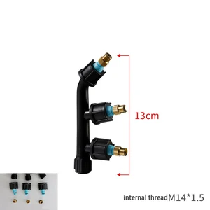 Tarım atomize püskürtme memesi, bahçe, çim, sulama ve pestisit kullanımı, püskürtme, püskürtme, tek, çift, kafadaki nozulların üçünü kapsar Nozul, sprey, çift kişilik ilk 10 satış - №7