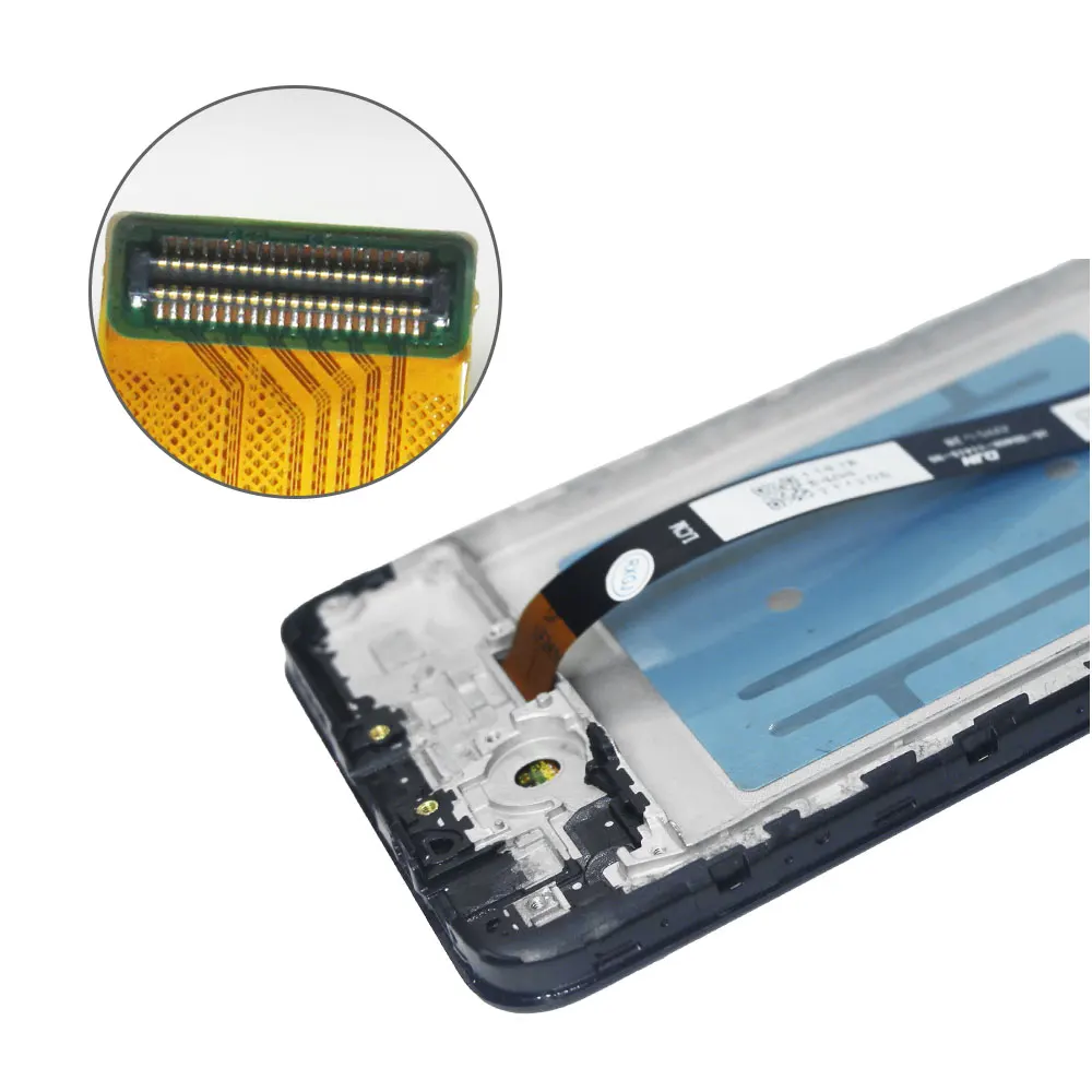 New LCD for Samsung Galaxy A03S A037U LCD Display Touch Screen Digitizer Assembly Replacement for Samsung A03S LCD With Frame