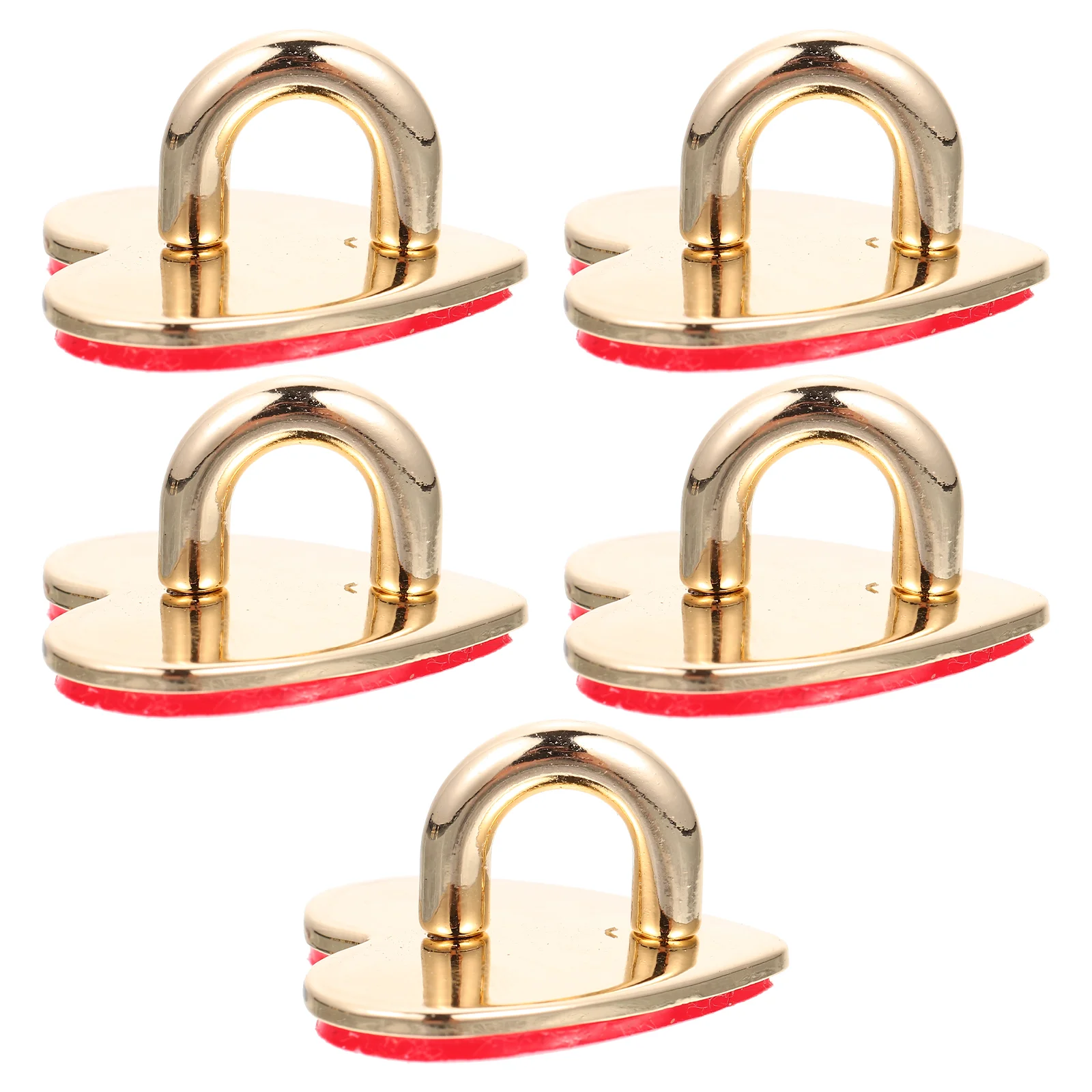 

5 PCS Cell Phone Stand Love Ring Buckle Rack Finger Metal Cellphone Grip Rings Adhesive