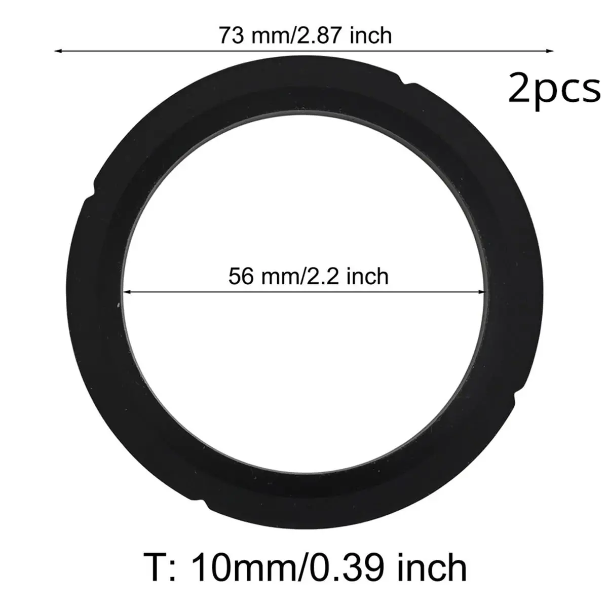 Group Gasket, Group Head Seal Gasket for Bezzera Espresso Machines, Silicone Replacement Part