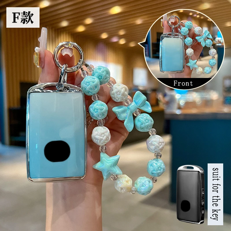 

Gradient Color Tpu for Mazda 2 3 6 CX30 CX9 X9 CX5 X5 CX8 MX5 Remote Smart Card Car Key Case Cover Holder Keychain Accessories