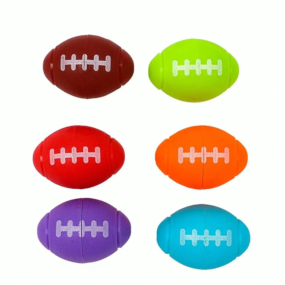 Rugby Fidget Spinner Ball Speelgoed Mini Nieuw en Uniek Spinner Ball Speelgoed Grappig Ontspannende Vingertop Draaiende Bal Verjaardagscadeaus