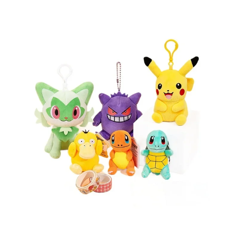 

Мягкая игрушка-подушка Aoger Pokemon: Пикачу, Ивэй, Мьют, Чаризард — брелок, настольное украшение, подарок на Рождество