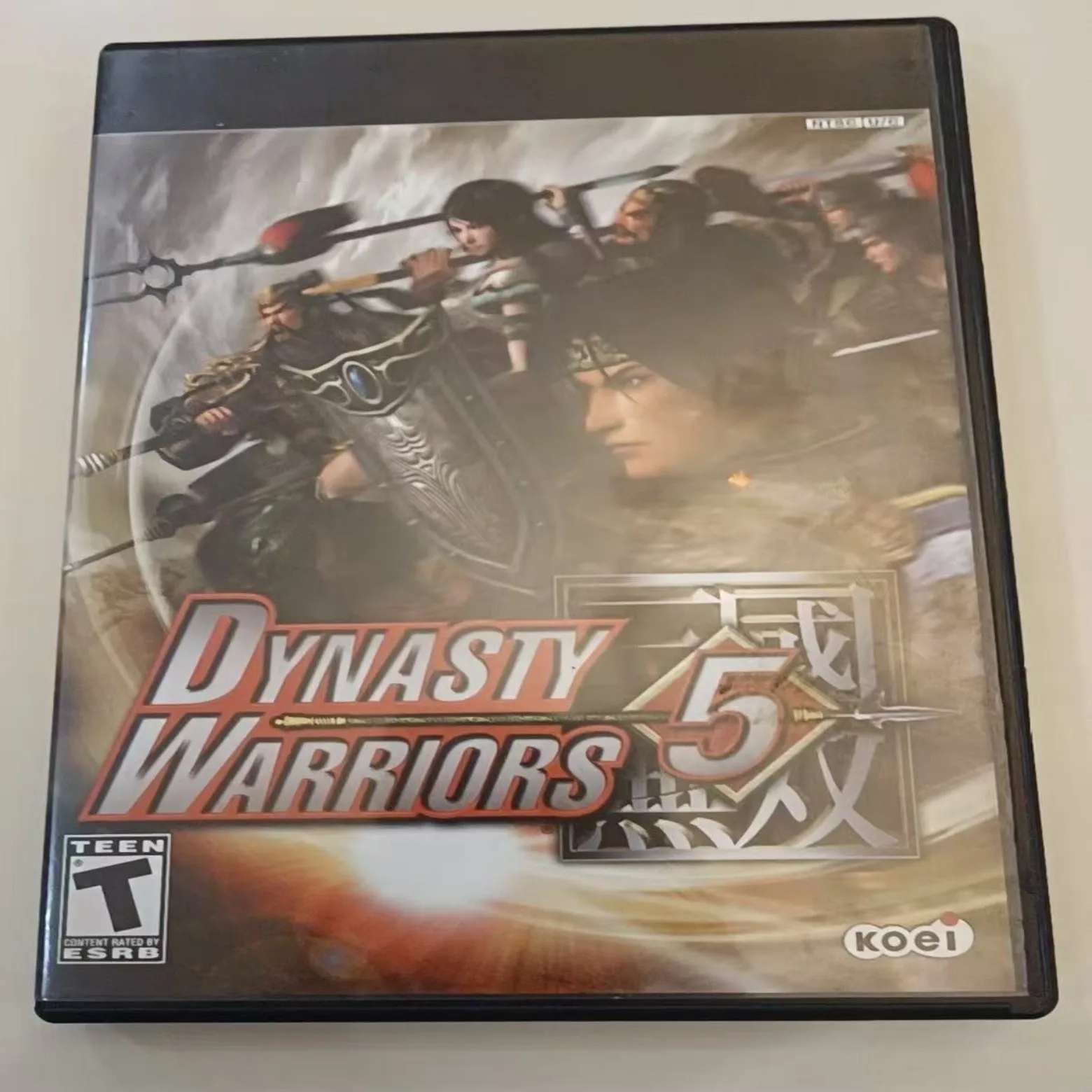 used-authentic-game-disc-for-sony-ps2：-dynasty-warriors-5-us-version-with-manual