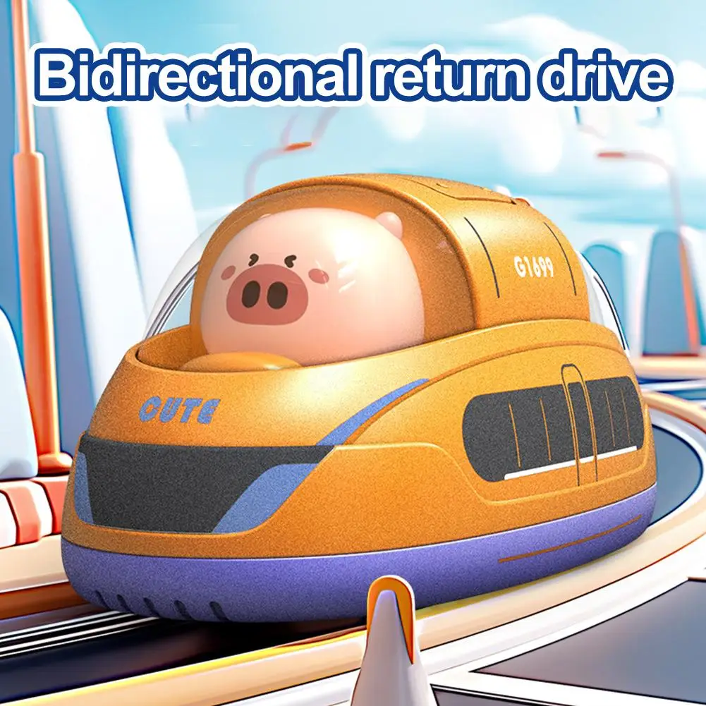 التراجع عالية السرعة السكك الحديدية ألعاب تفاعلية ممارسة آمنة القدرة على الإمساك التلقائي المشي لعب الأطفال التعليمية K8f6