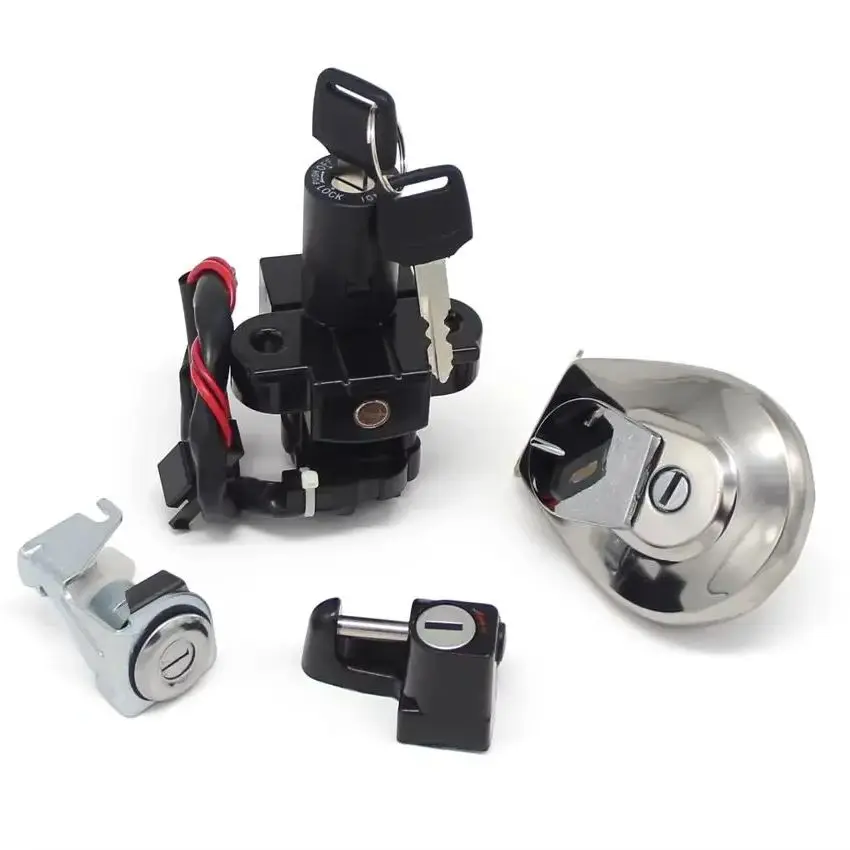 قطع غيار الدراجات النارية لهوندا CB750 البومة 35010-MW3-830 مفتاح إشعال غطاء الوقود الغاز مقعد مفتاح القفل عدة الملحقات