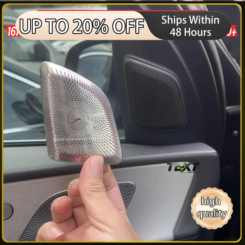 TLXT For Mercedes-Benz new W167 GLE350 450 X167 GLS400 450 V167 modified A-pillar tweeter cover 2020+