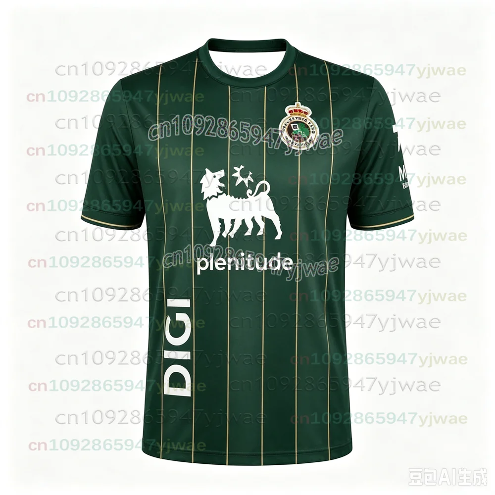 26-27 Heiß begehrtes Unisex-Racing-Santander-Heimtrikot, atmungsaktives, schnelltrocknendes Sommer-Fußballtrikot für Männer, Frauen, Familien und Kinder.