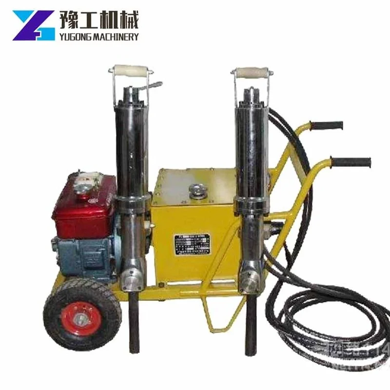 YG Electric Hydraulic Rock Splitter 42 Mm Carbon Dioxide Gas Splitter For Cracking Rock