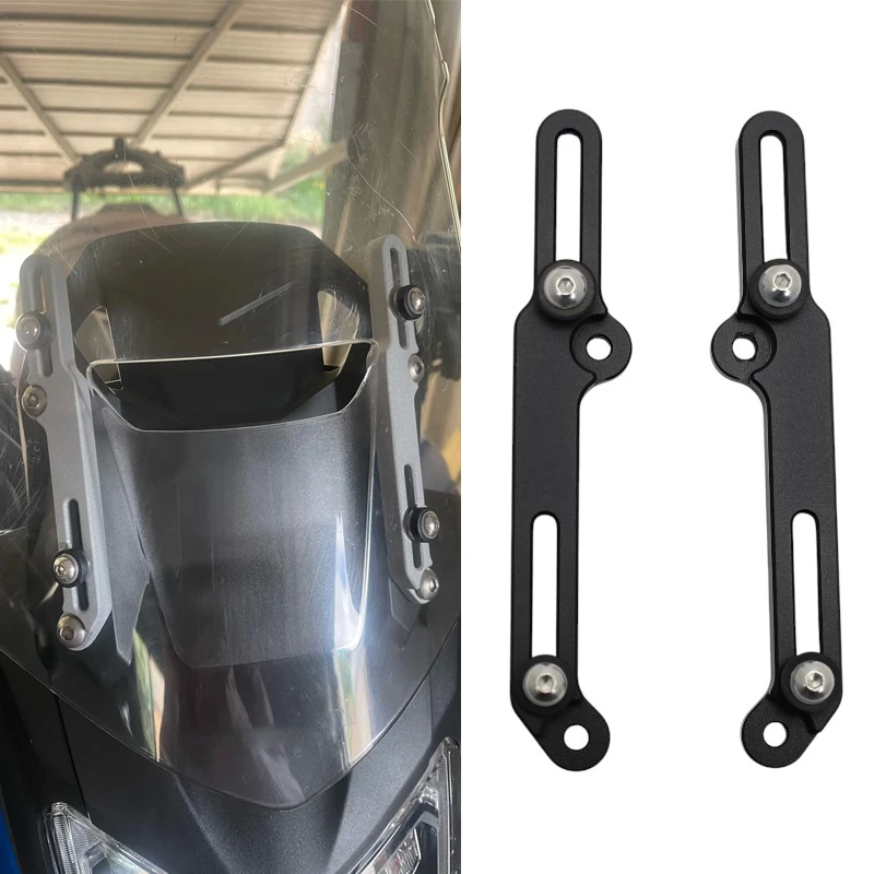 Motorrad Windschutzscheibe Teller CNC Aluminium Windschutzscheibe Halterung Für HONDA NC750X NC 750X 2016 2017 2018 2019 2020