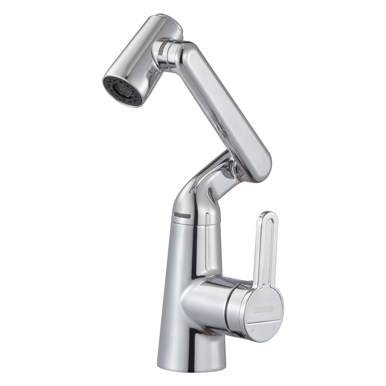 

Stainless steel bathroom faucet, bubble water does not splash the water basin faucet