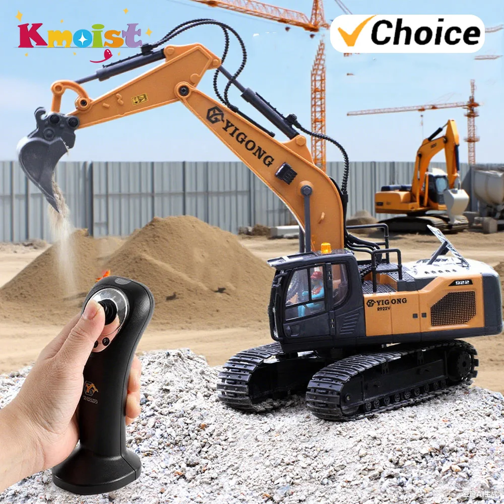 

1/20 RC Excavator Dumper Car Remote Control Engineering Vehicle Crawler Truck Vehicle Toys 2.4G for Boys Kid Christmas Toy Gifts