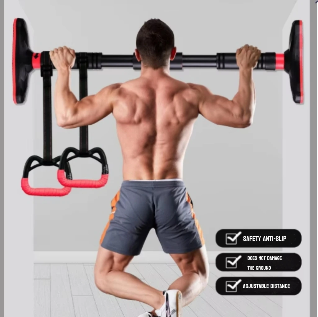 

Two-colors Home Pull-up bar with Anti-slip for Strength Training Pull-up Bar with Thickened Pad for Exercise Arm Strength