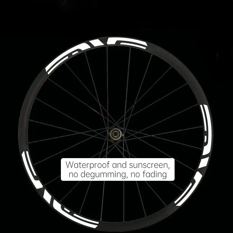 1Set Width 20mm MTB Rim Stickers Cycling Reflective Sticker Road Bike Wheelset Decals 20\