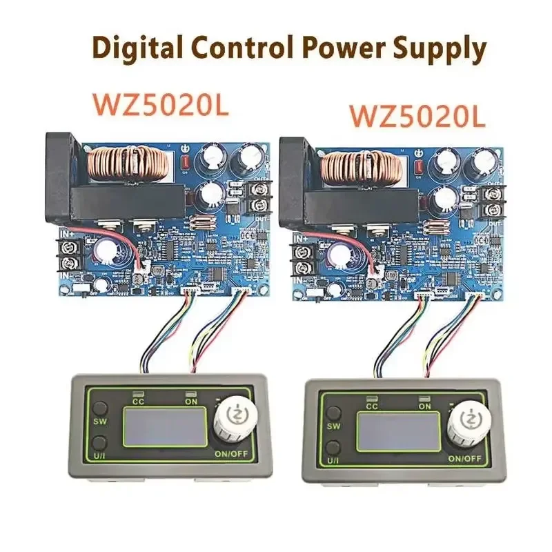 DC 50V5A 250W 50V12A 600W 50V20A 1000W CNC Step-down Buck Adjustable Power Supply Module LCD Display NEW