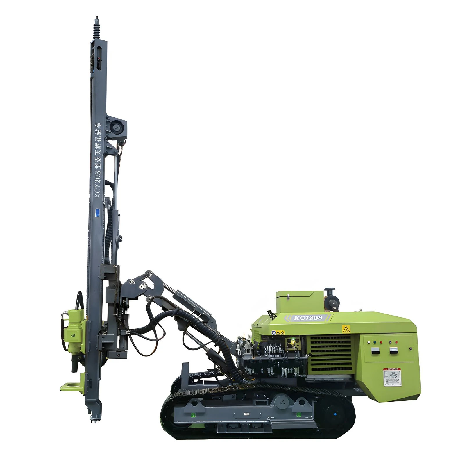 Down-the-hole Drill, Snap-on Drill Bit Design Reduces Downtime, Multi-mode Impact Force, Suitable for Mining and Tunneling