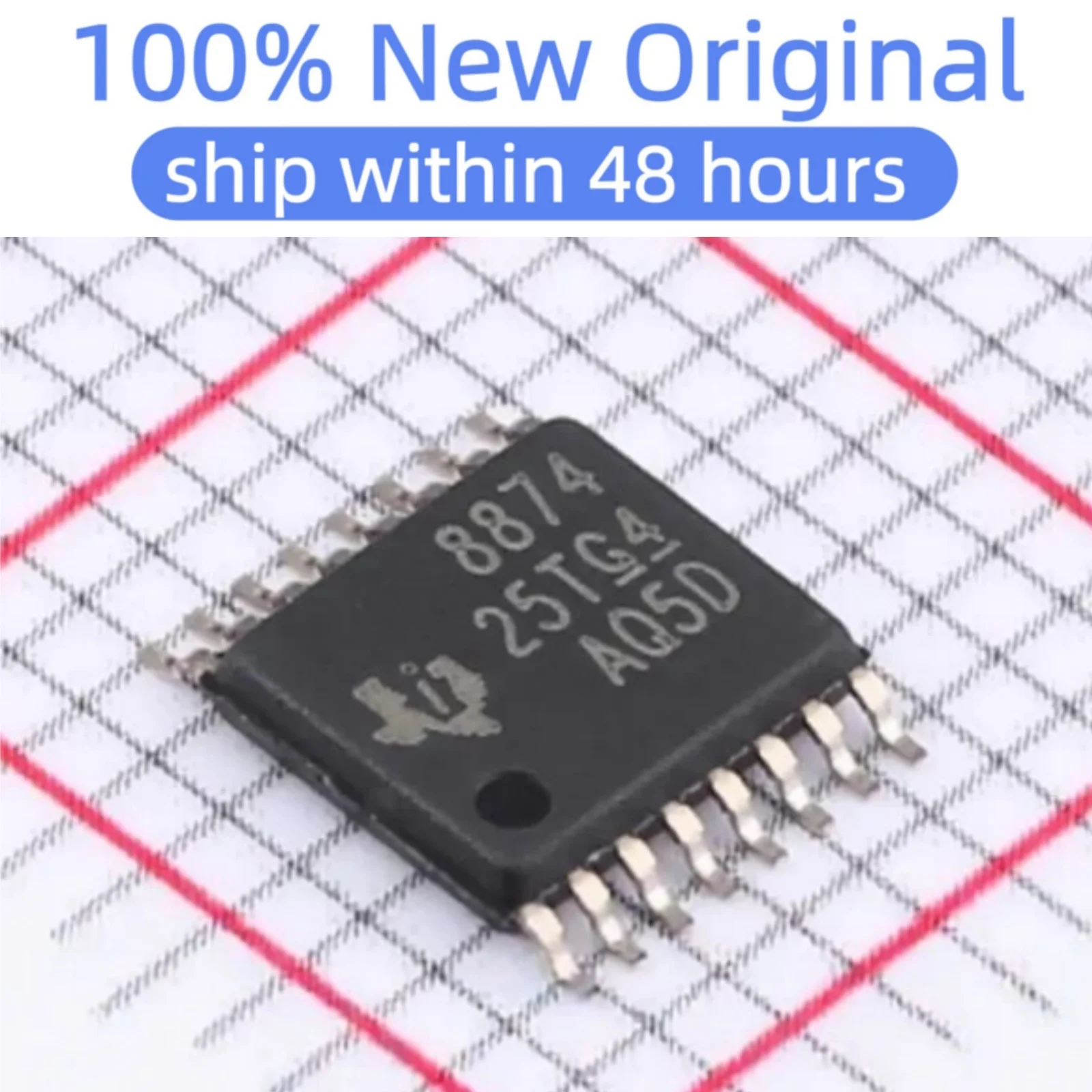 (1-100PCS) DRV8874PWPR DRV8874PWP HTSSOP-16 100% New original
