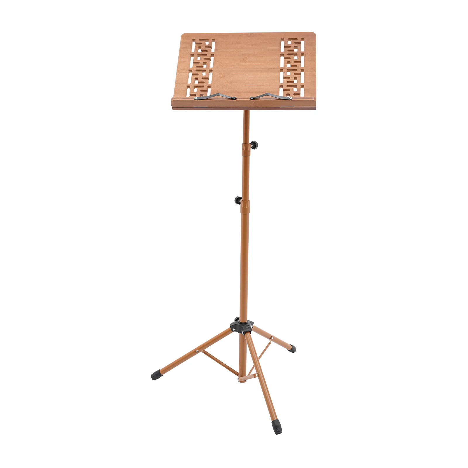 Professional Music Stand Portable Holder Freestanding Rack Adjustable Height 70-180cm