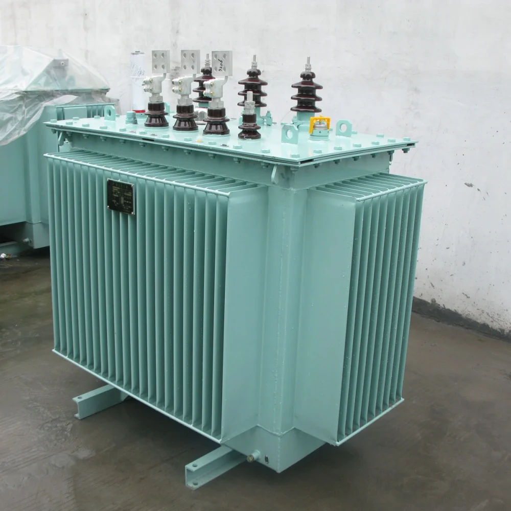 S13 Series 30kVA 50kVA 80kVA Three Phase Oil Immersed Transformer 10kV 0.4kV Copper Aluminum Winding Customized for Gymnasium