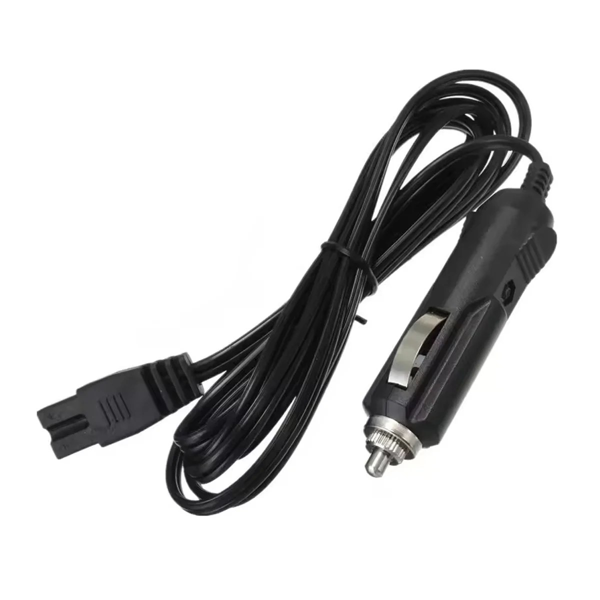 for Car Mini Fridge 1.8m 10A Cigarette Lighter Male to B-shaped Plug Adapter Cord Power Cable High Temperature Resistance