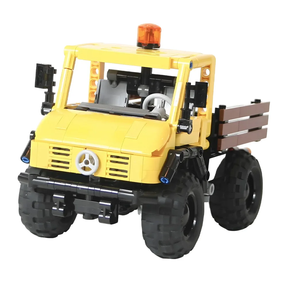 

MOC Unimog U406 Truck Bricks Model Germany Unimog U406 Farm Truck Building Blocks Creativity Assemble Toys Kids Birthday Gifts