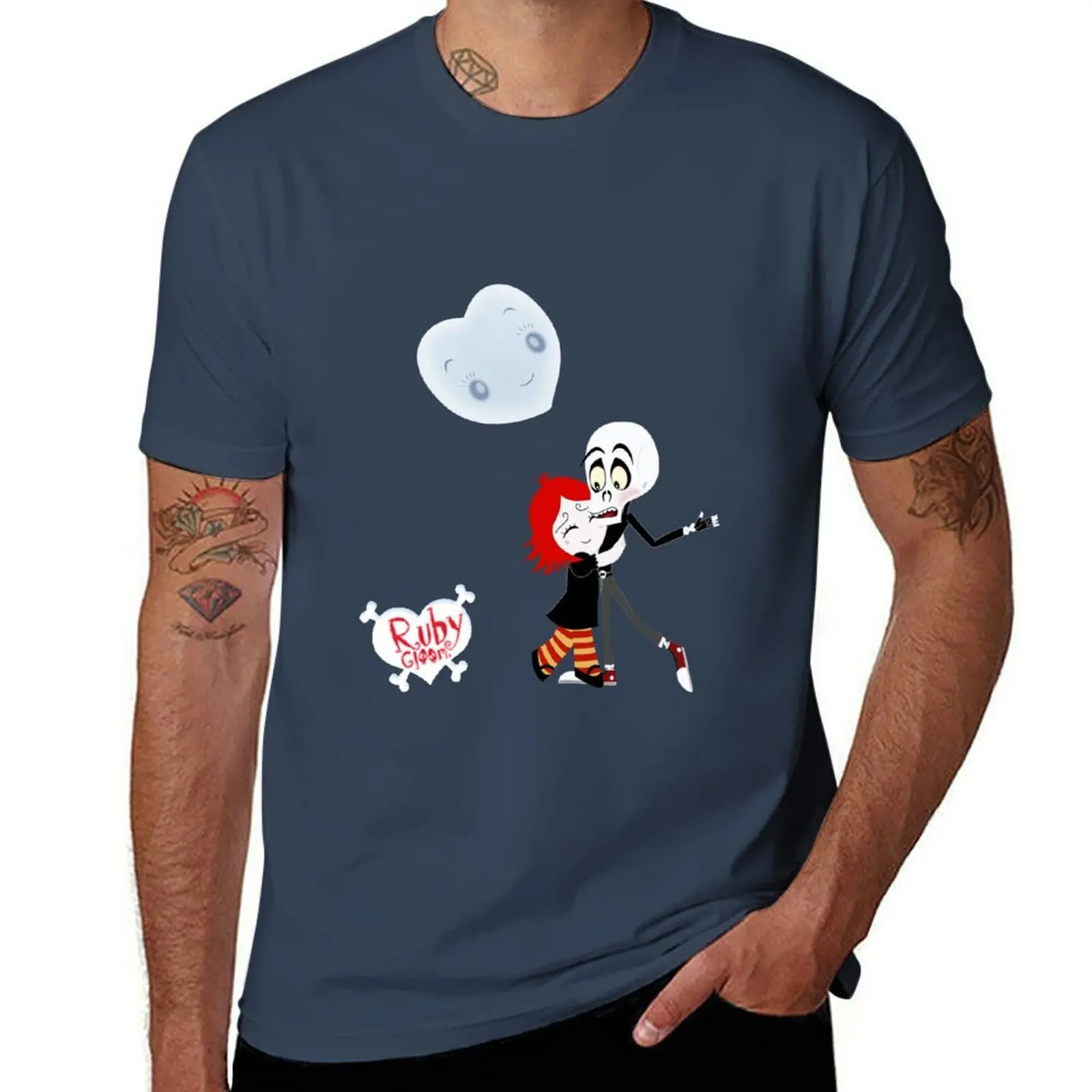 

Ruby Gloom x SkullBoy T-Shirt Street Fashion Casual Tee Shirt