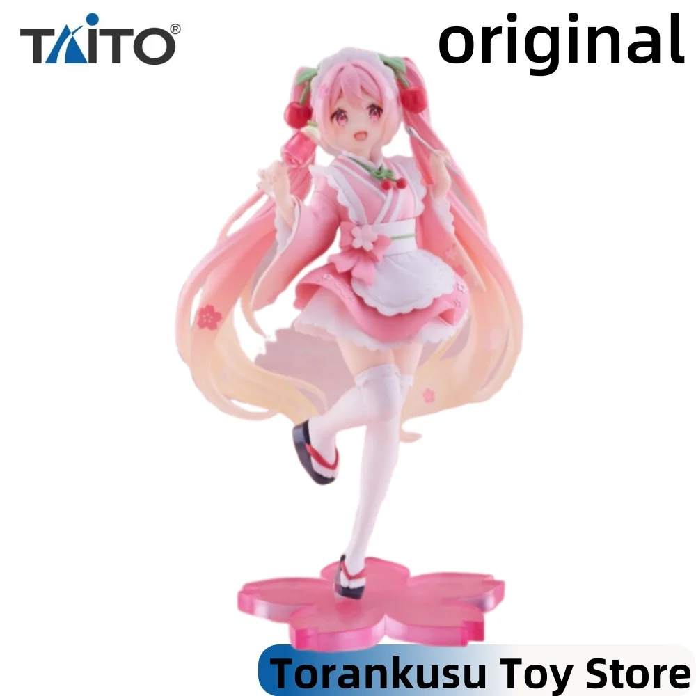 タイトーアニメ初音ミクミクコアフルフィギュアさくらアクションフィギュアモデルフィギュアオリジナルフィギュアーツ装飾コレクションおもちゃ