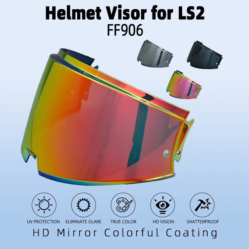 

For FF906 flip UP motorcycle helmet visor lens for LS2 day and night HD windshield Capacete Moto Helmet accessories