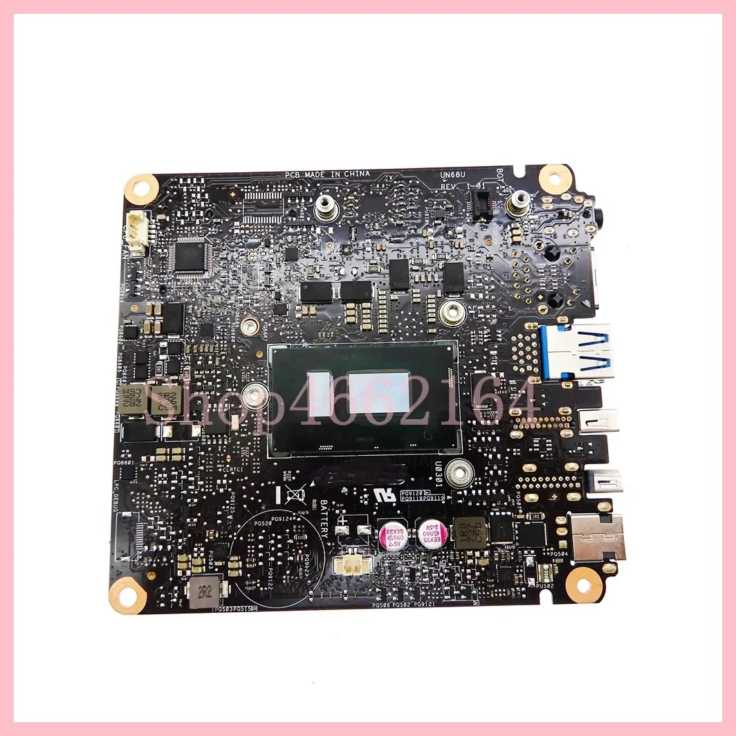 UN68U With i5-8250U i7-8550U CPU Mainboard For ASUS Vivo Mini PCUN68U Mini HD Computer Motherboard 100% Tested OK