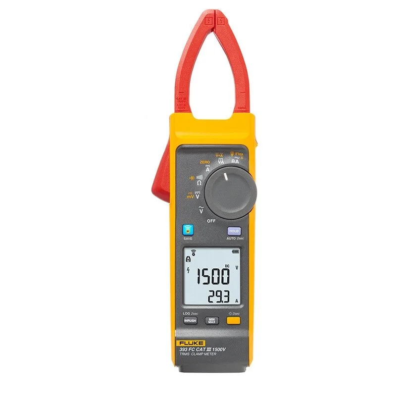 Fluke 393FC CAT III 1500 V True RMS Clamp Meter with iFlex Probe