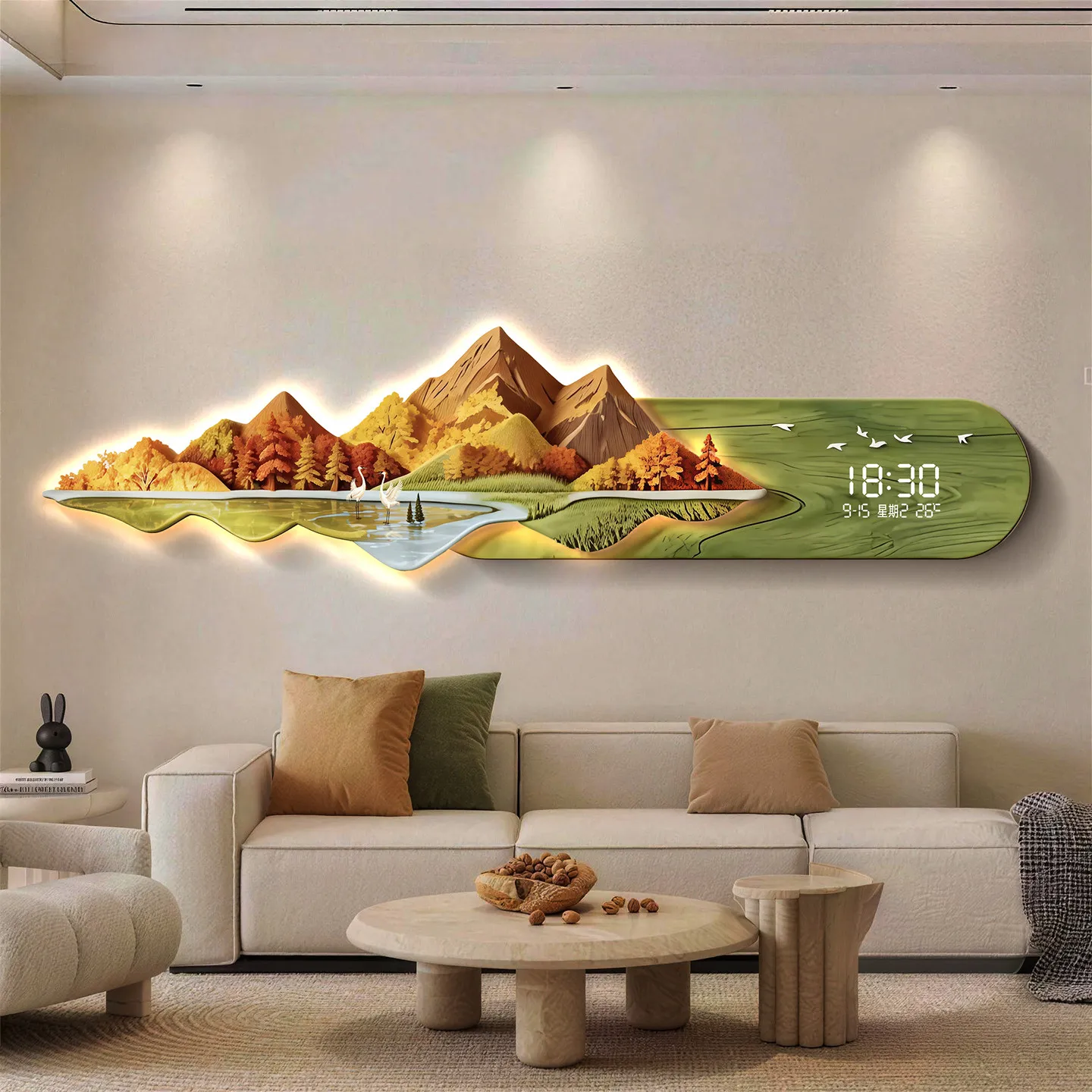 Luxury Modern Clock Wall Led Big Size Bedrooms Creative Design Fashion Wall Watch Restaurant Horloge Murale Room Decorations
