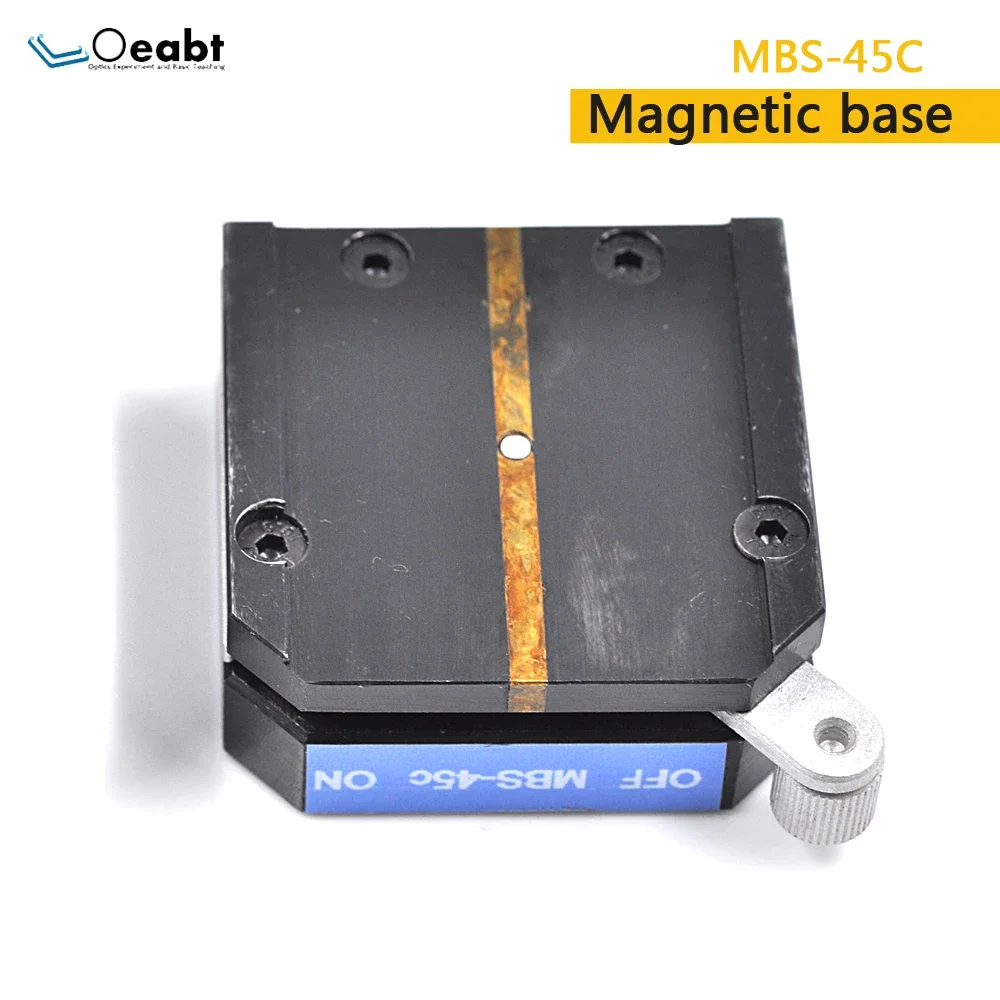 MBS-45c magnetic base ultra thin magnetic base optical experimental magnetic base two-dimensional experimental optical platform