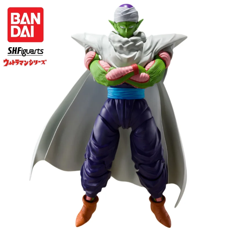 

В наличии Bandai S H Figuarts, оригинальная кукла-пикколо Dragon Ball, новая фигурка в штучной упаковке, модель персонажей аниме, гараж