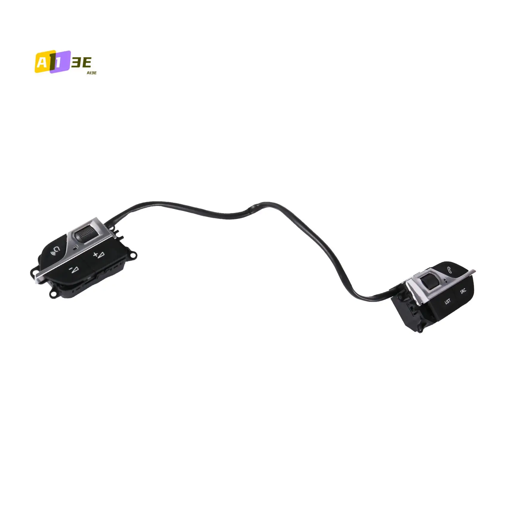 

A03E-Car Steering Wheel Multi-Function Switch Buttons For 4008 5008 508L 2008
