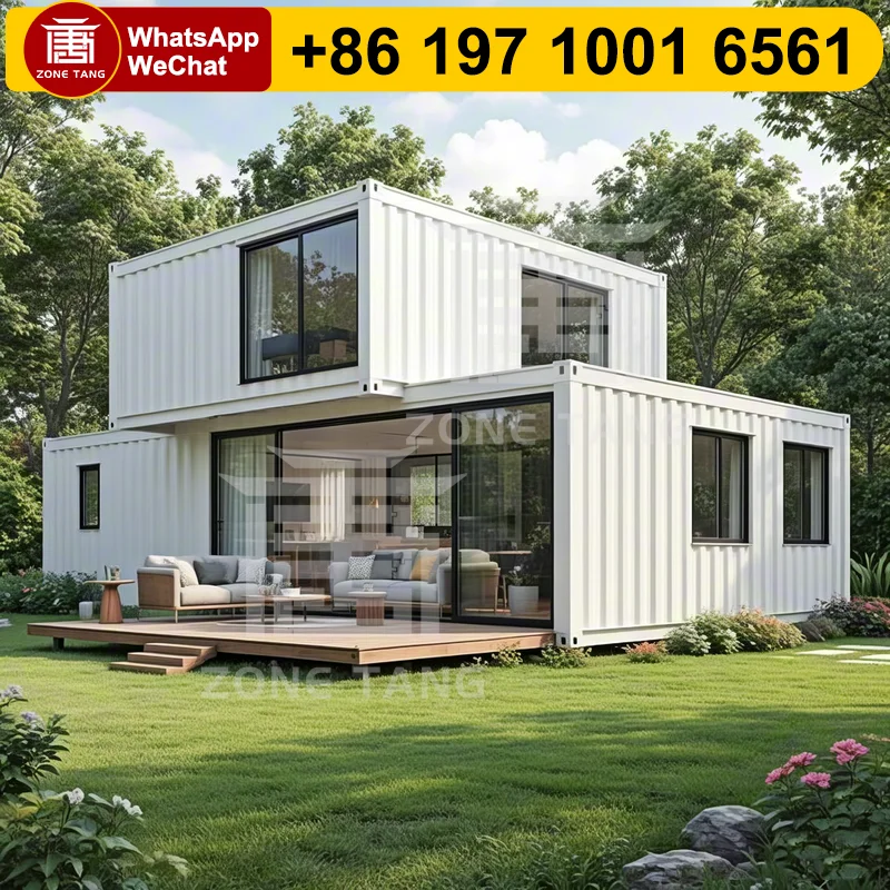 

Factory Custom Price Luxury Modern Flat Pack Home Eco-Friendliness House High Quality Fabricated Customize Design Homes Hot Sale